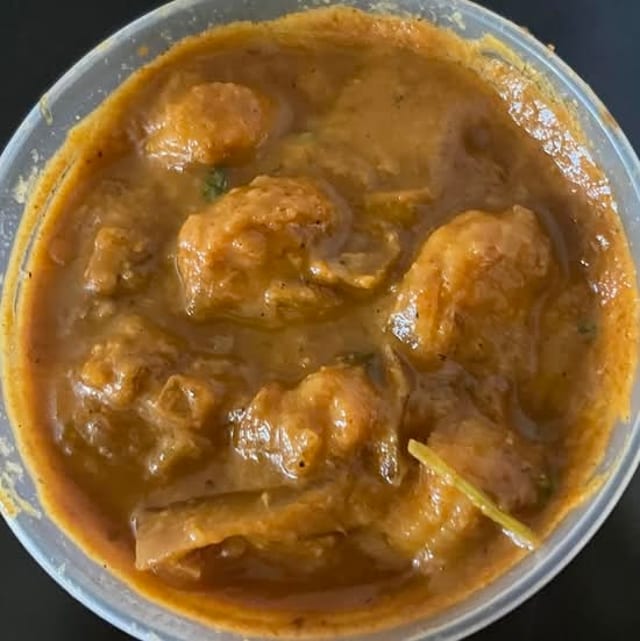 Madras Shrimp Curry.