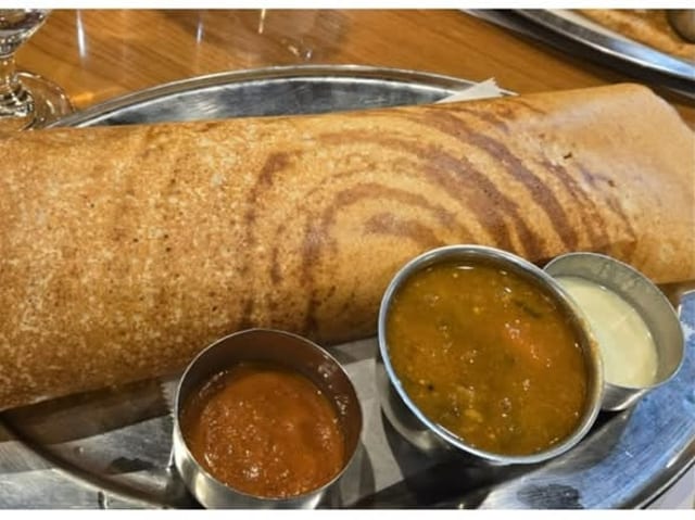 Ravva Onion Masala Dosa.
