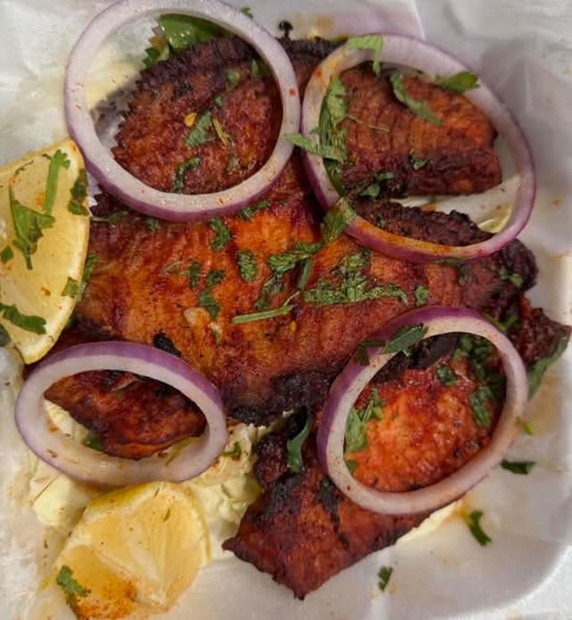 Tawa Fish Masala Grill.